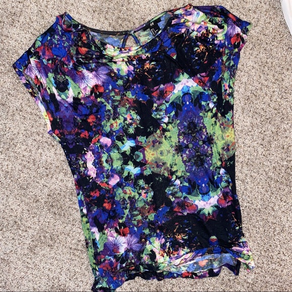 H&M floral top size S - Picture 1 of 2